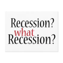 What Recession? Post Cards