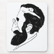 What`s on a man`s mind mousepads