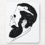 What`s on a man`s mind mousepads