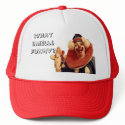 'What smells FUNNY?" Flippo fishing cap
