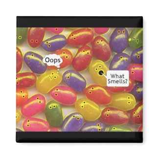 What Smell's? Jelly Beans magnet