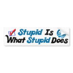 What Stupid Does