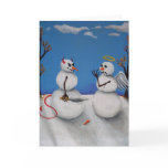 what the...? greeting card