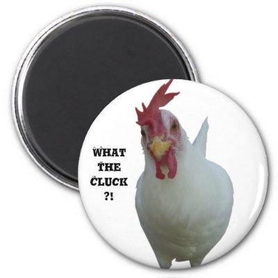 What the Cluck?! Refrigerator Magnets