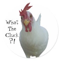 What The Cluck?! Sticker