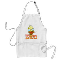 What the Duck! Apron by MDKgraphics What the Duck! Apron