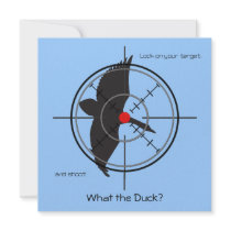 What the duck? Birthday party invite