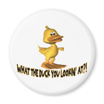 What The Duck magnets