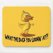 What The Duck mousepads
