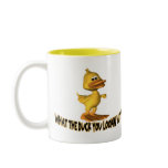 What The Duck mugs