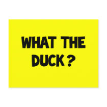 What the Duck postcards