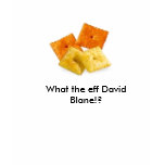 What the eff David Blane? t-shirts