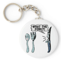 What The Fork Key Chain
