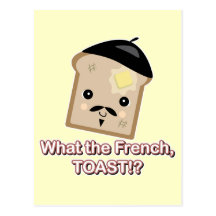 what the french toast post card