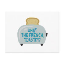 what the french toast postcards