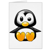 What the Heck Penguin Card
