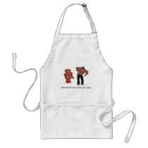What the hell do you think you're doing aprons
