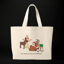 what the hell.. Santa (santa claus swagger jacker) bags