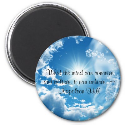  Conceive on What The Mind Can Conceive    Fridge Magnets From Zazzle Com