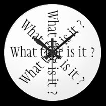 What time is it? wall clocks