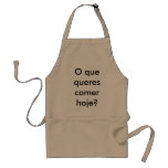 What to eat?  aprons