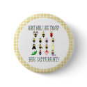 What Will I Bee Today? Bee Different! Button