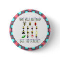 What Will I Bee Today? Bee Different! Button