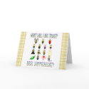 What Will I Bee Today? Bee Different! Greeting Card