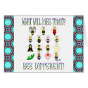 What Will I Bee Today? Bee Different! Greeting Card