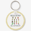 What Will I Bee Today? Bee Different! Keychain