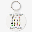 What Will I Bee Today? Bee Different! Keychain
