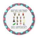 What Will I Bee Today? Bee Different! Magnet