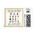What Will I Bee Today? Bee Different! Postage Stamp