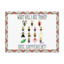 What Will I Bee Today Postcard