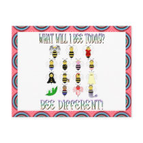 What Will I Bee Today Postcard