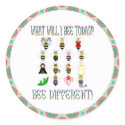 What Will I Bee Today? Bee Different! Sticker
