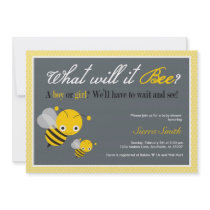 What will it Bee? Baby Shower invitation