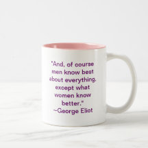 What women know better mugs