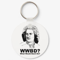 What Would Bach Do keychains by thinkers What Would Bach Do keychains