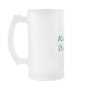 What Would Dionysus Do? Frosted Beer Mug