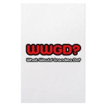 What Would Grandma Do? stationery by Proud_Grandma_Shirts What Would Grandma Do? stationery