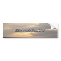 what would jesus do bumper stickers
