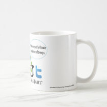 "What Would Jesus Tweet" with Speech Bubble mugs