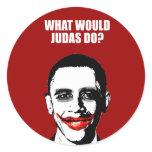 WHAT WOULD JUDAS DO STICKER