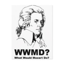 What Would Mozart Do Postcard