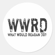 What Would Reagan Do? Stickers