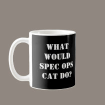 What Would Spec Ops Cat Do? Mug