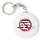 What would your agility instructor say? keychains