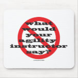 What would your agility instructor say? mousepads