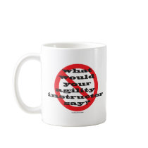 What would your agility instructor say? mugs